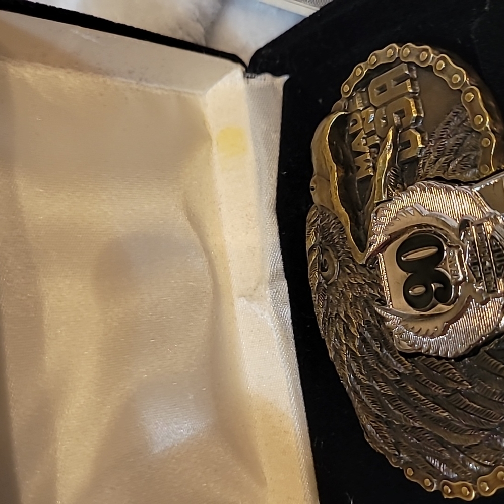 Harley Davidson 90 Years Anniversary Belt Buckle - Picture 6 of 6